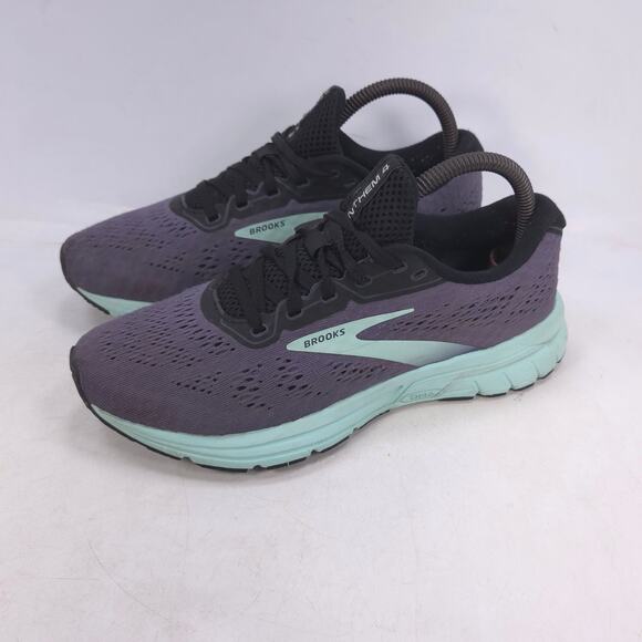 Brooks Anthem 4 Athletic Lace Up Running Shoe Womens Size 7.5 1203401B473 Gray - Picture 1 of 10